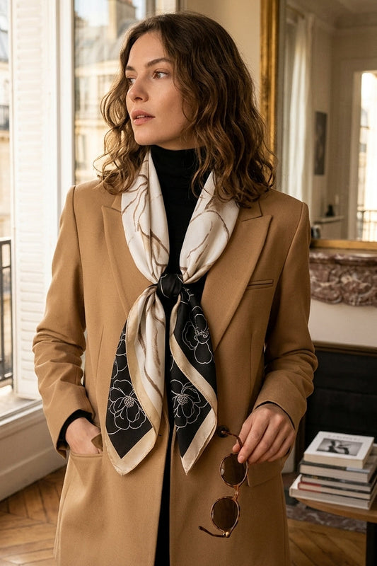 Le Petit Foulard Carré Satiné & Multiusage