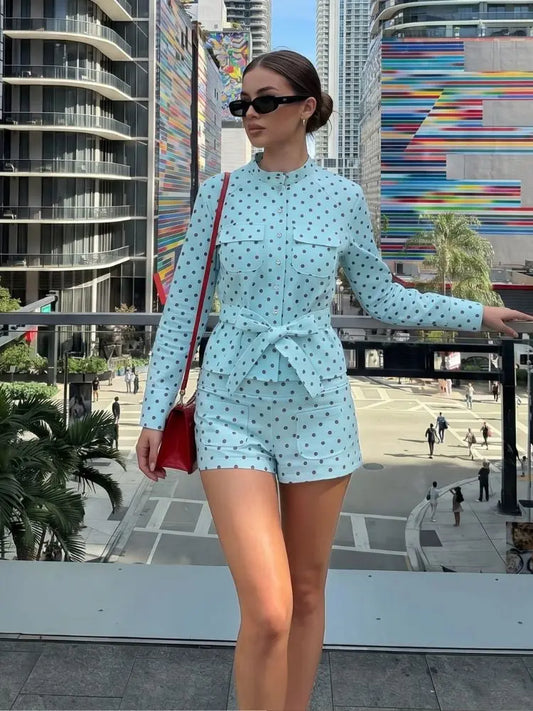 Ensemble Chemise-Veste & Short Léna