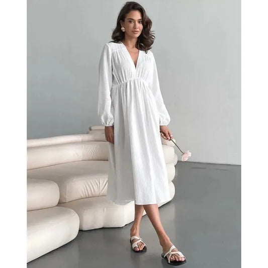 Robe Lina en mousseline de Coton & La douceur bohème intemporelle