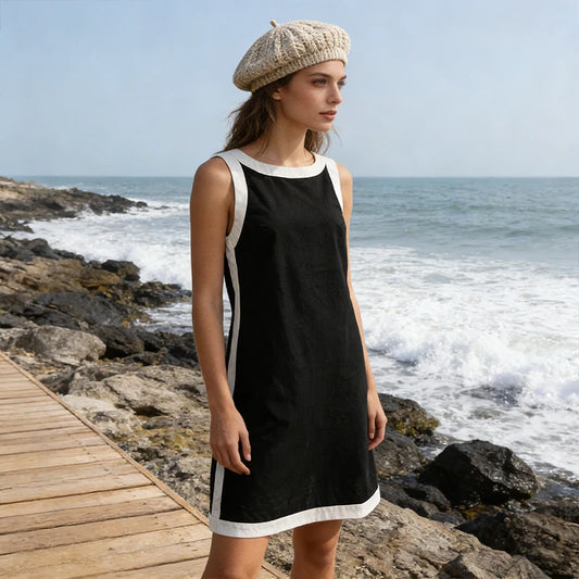 Robe Inaya en Lin & Viscose avec dos plongeant