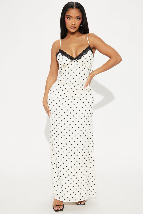 Robe Longue Riviera - Finition Dentelle