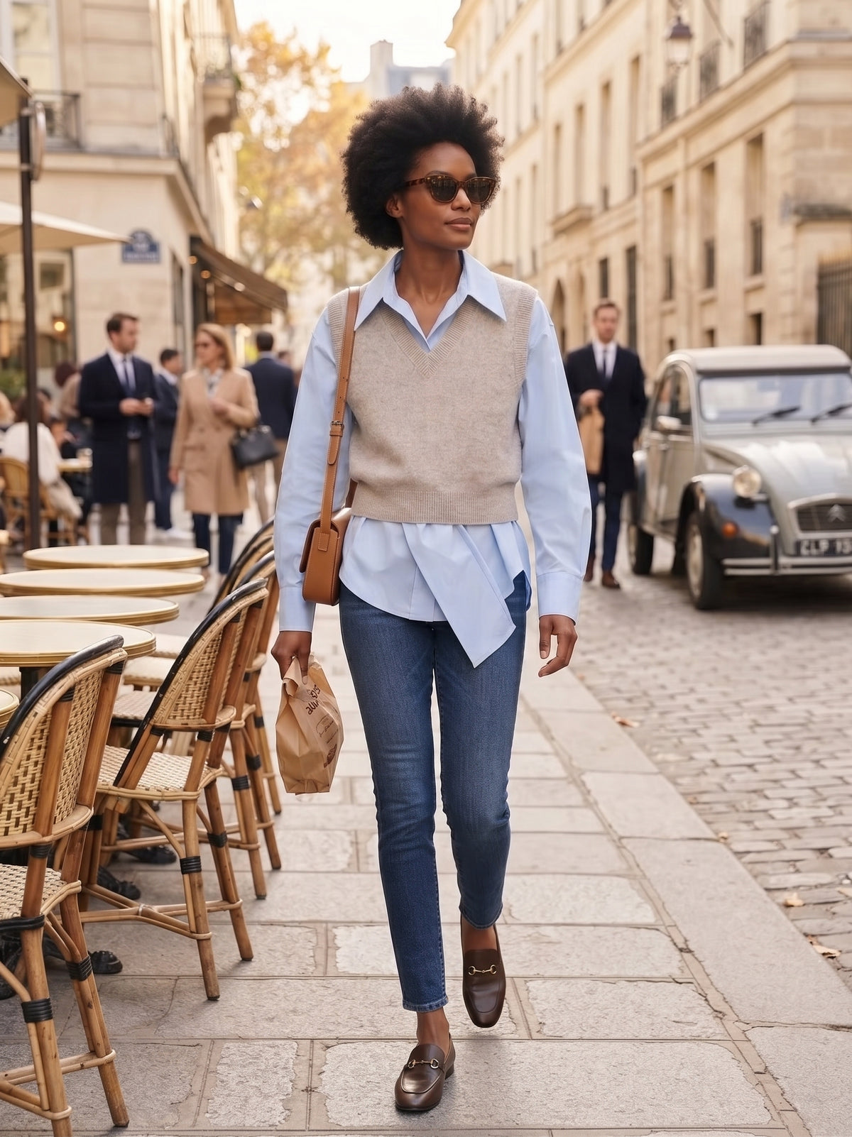 La Chemise Croisée Fluide⎟Chic en Toutes Occasions
