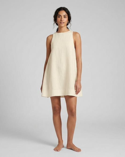 Mini robe Chloé en Coton & Lin