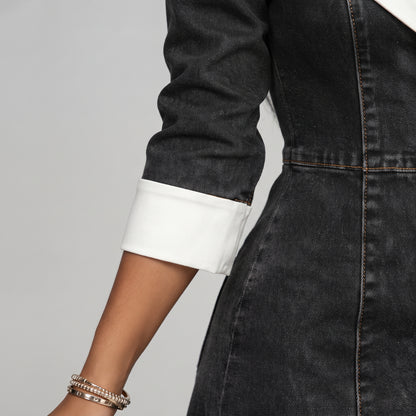 Robe Chemise en Jean⎮L'Élégance Décontractée