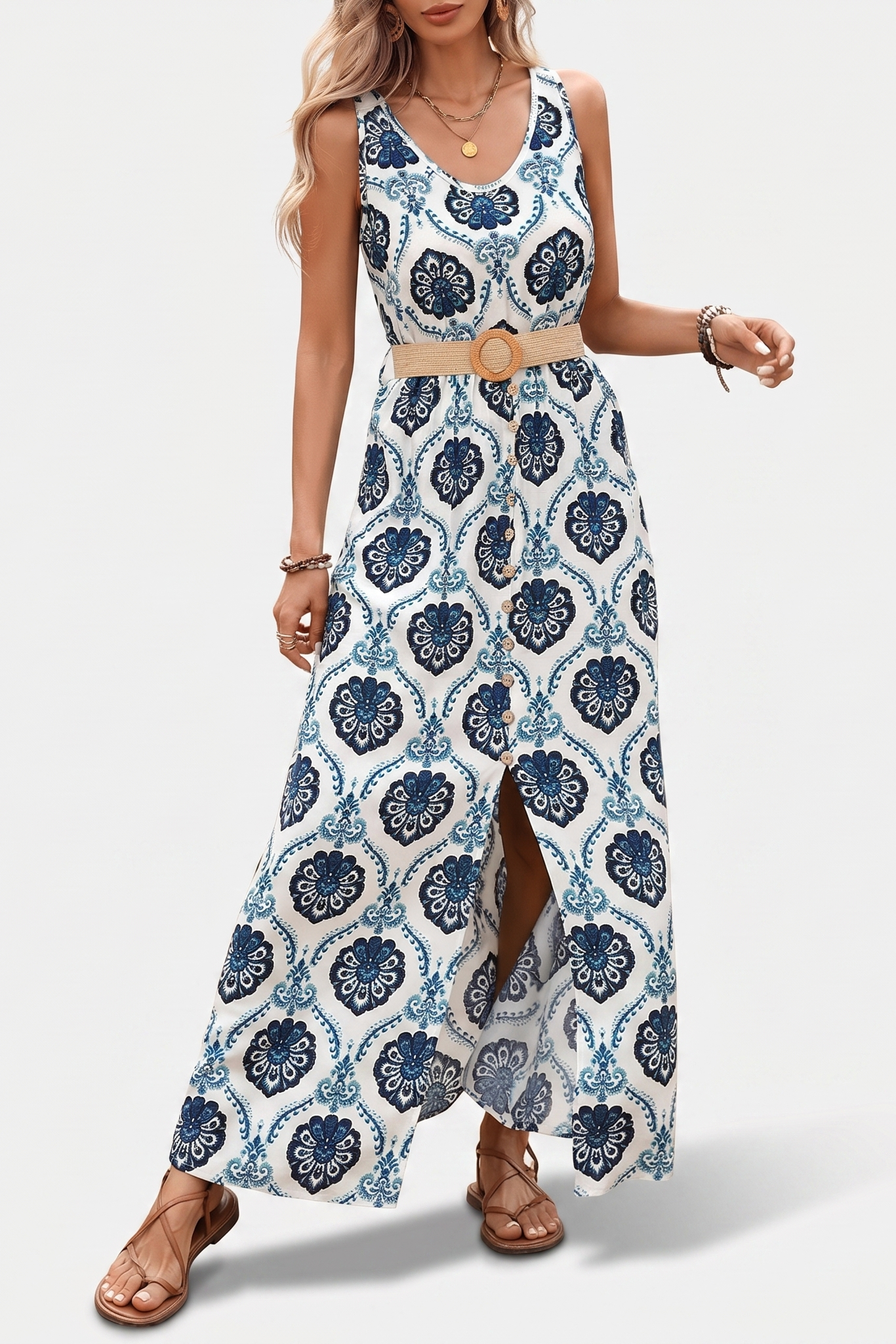 Robe Savannah & Élégance Fluide