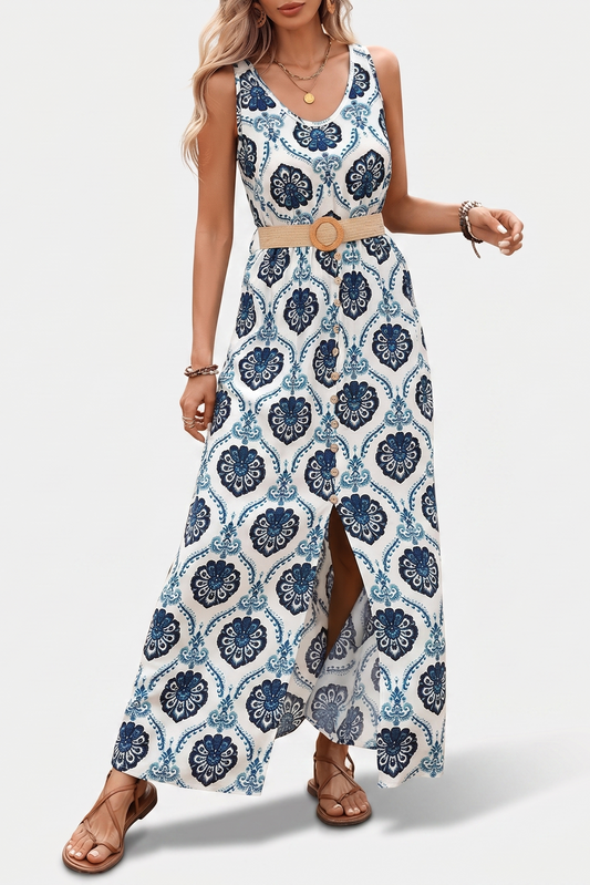 Robe Savannah & Élégance Fluide
