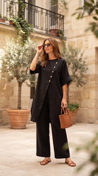 Ensemble Tunique & Pantalon Large⎜L'Allure Sans Effort