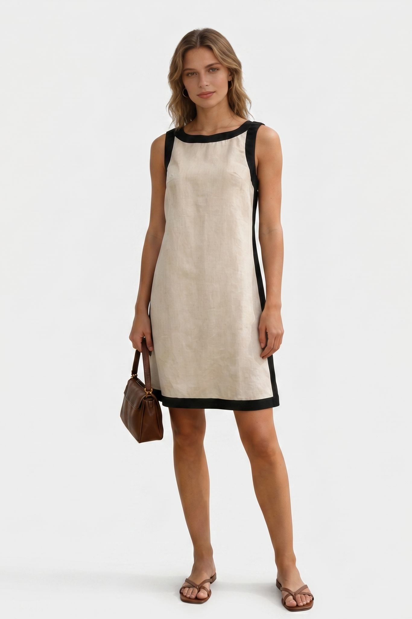 Robe Inaya en Lin & Viscose avec dos plongeant