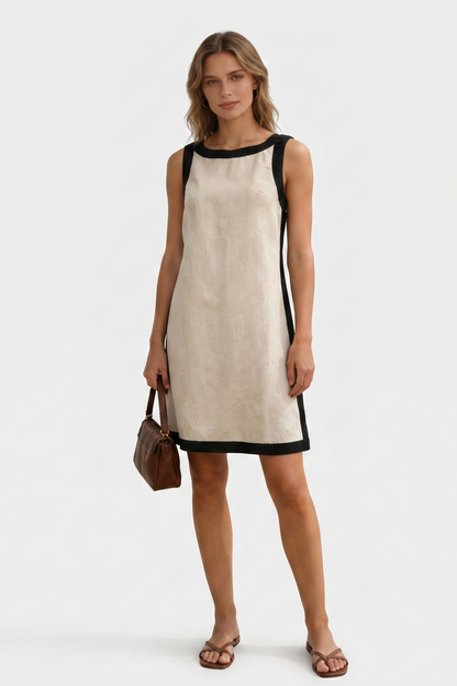 Robe Inaya en Lin & Viscose avec dos plongeant