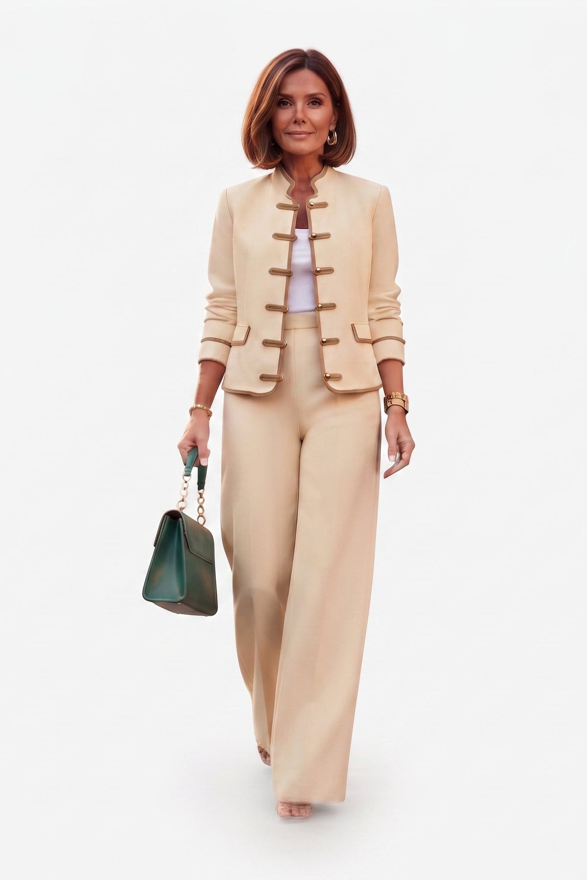 Ensemble Chemisier⏐Cardigan & Pantalon