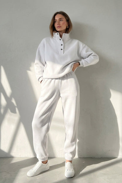 L'Ensemble Pantalon & Sweat Oversize | Confort Absolu