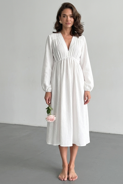 Robe Lina en mousseline de Coton & La douceur bohème intemporelle