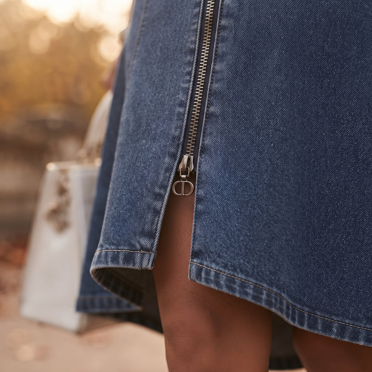 Robe Chemise en Jean⎮L'Élégance Décontractée