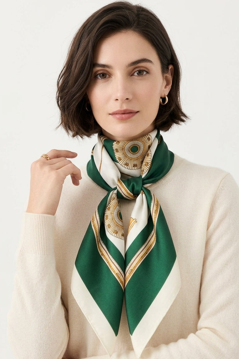 Le Petit Foulard Carré Satiné & Multiusage