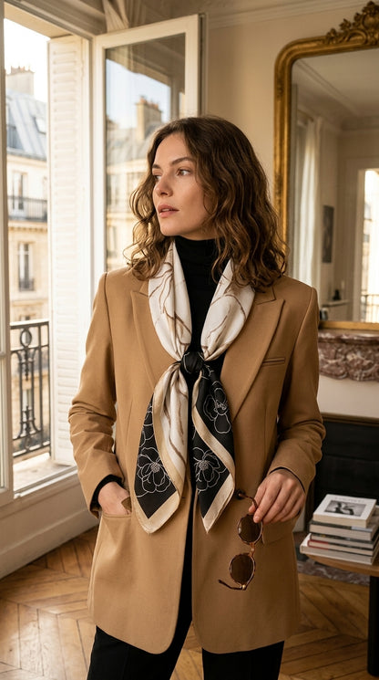 Le Petit Foulard Carré Satiné & Multiusage