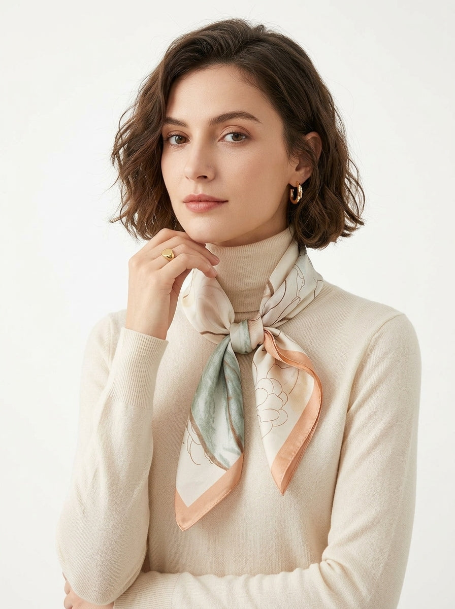 Le Petit Foulard Carré Satiné & Multiusage
