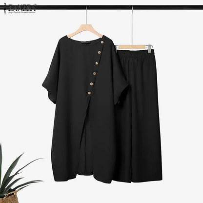 Ensemble Tunique & Pantalon Large⎜L'Allure Sans Effort