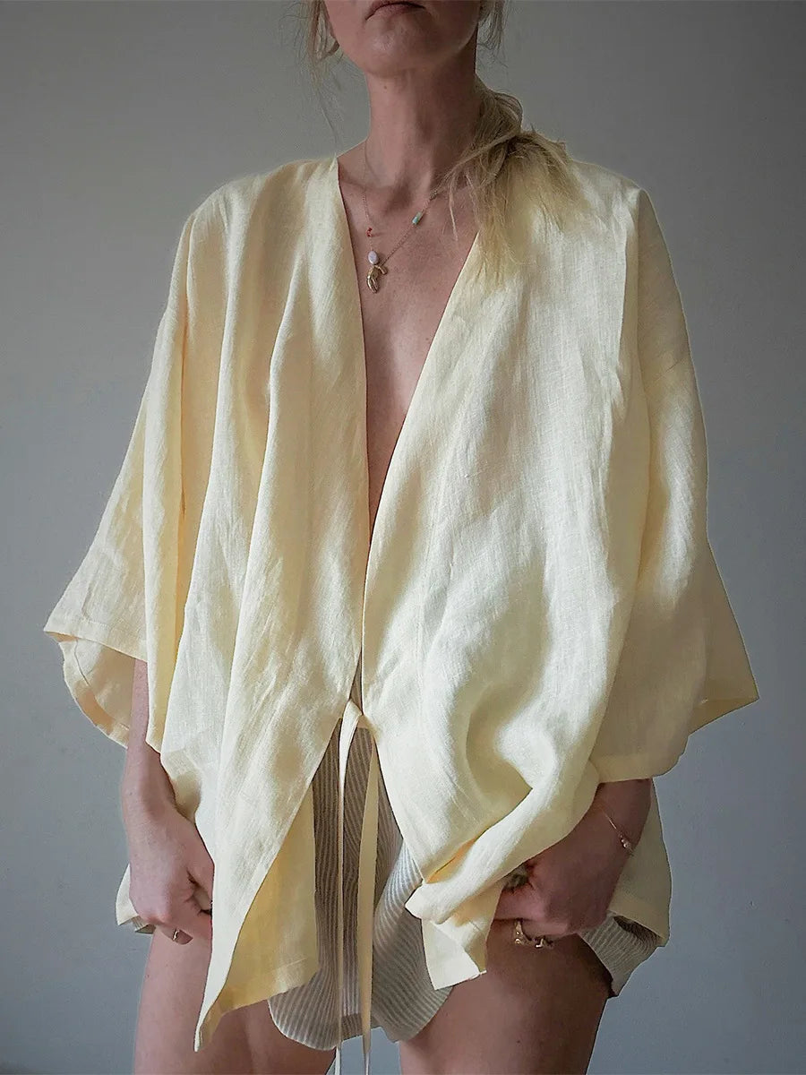 Cardigan Kimono en Coton Kaito