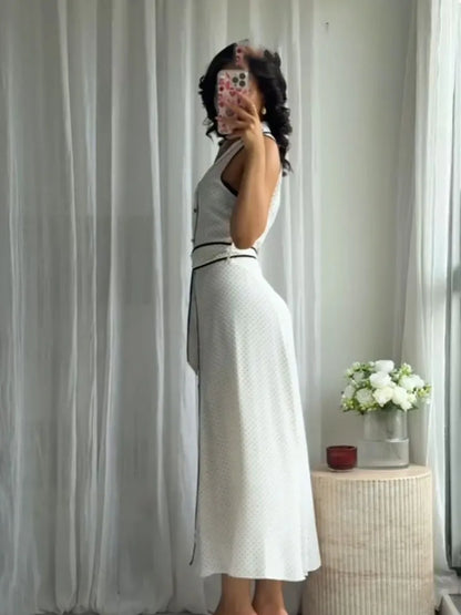 Robe Chemise Midi Soline & Chic À Pois