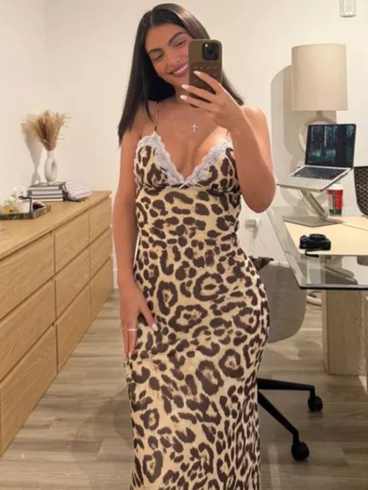 Robe Longue Riviera - Finition Dentelle
