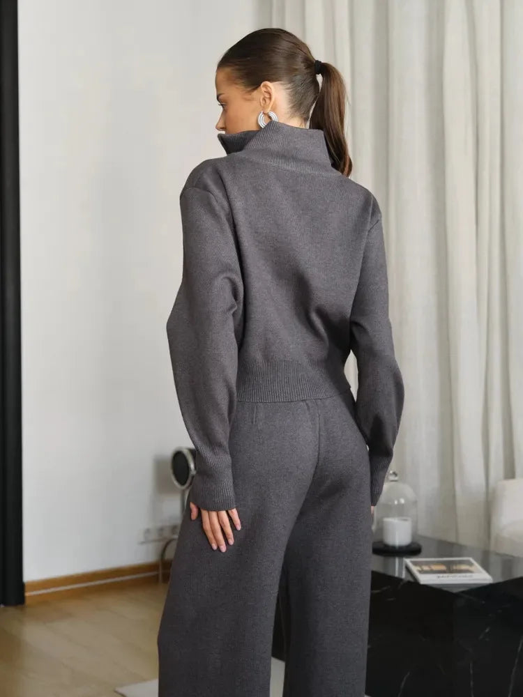 L'Ensemble Maille & Pantalon Fluide