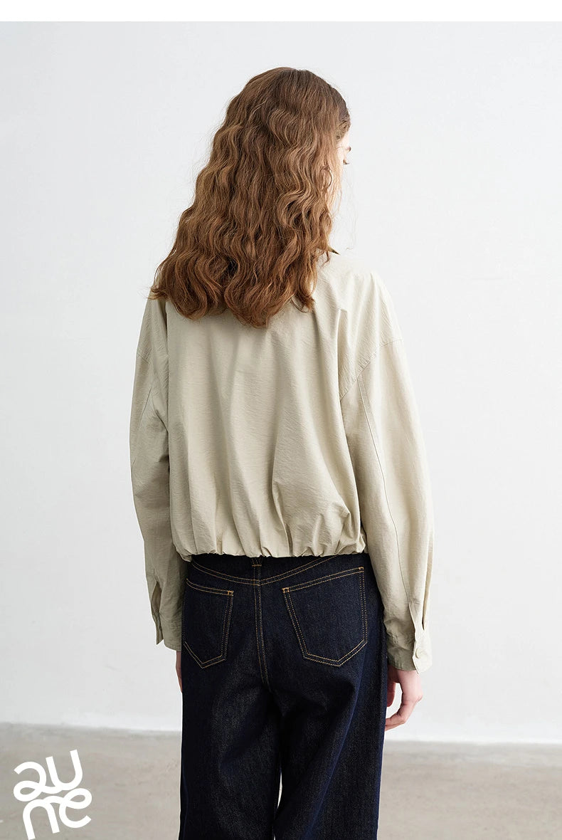 La Veste Courte en Coton Flammé⎮Chic Urbain