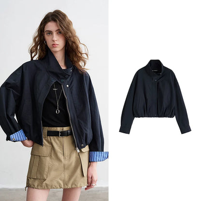 La Veste Courte en Coton Flammé⎮Chic Urbain