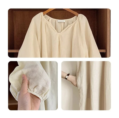Robe Louna Loungewear en Coton & Le Confort Vintage