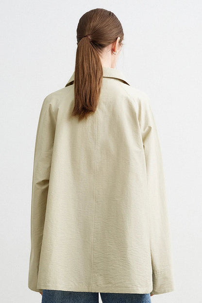 La Veste Légère Utilitaire & Texture Froissée
