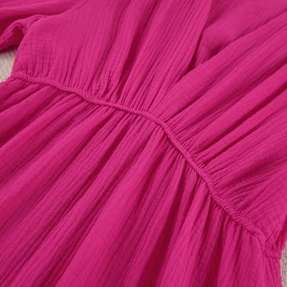 Robe Lina en mousseline de Coton & La douceur bohème intemporelle