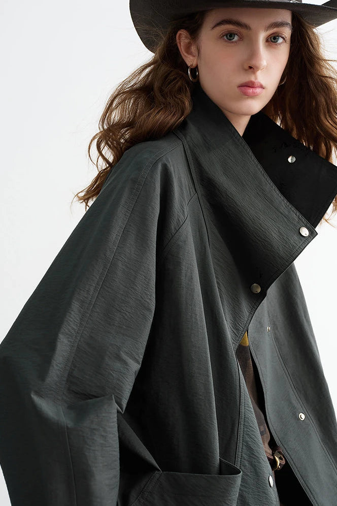 La Veste Légère Utilitaire & Texture Froissée