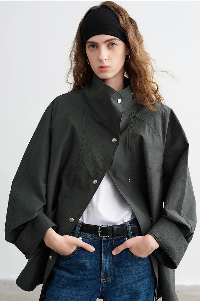 La Veste Légère Utilitaire & Texture Froissée