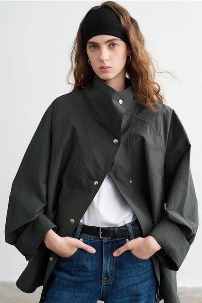 La Veste Légère Utilitaire & Texture Froissée