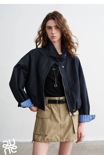 La Veste Courte en Coton Flammé⎮Chic Urbain