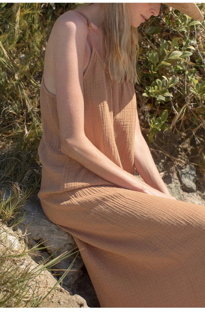 Robe Chloé en Mousseline de Coton