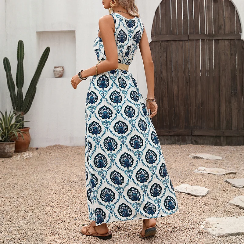 Robe Savannah & Élégance Fluide