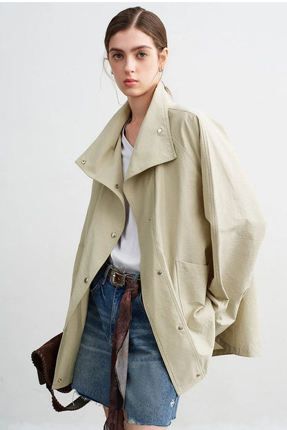 La Veste Légère Utilitaire & Texture Froissée