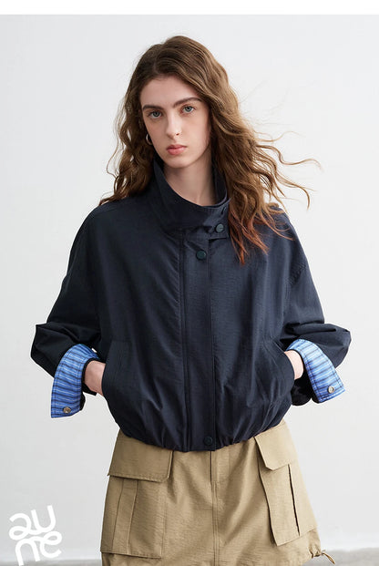 La Veste Courte en Coton Flammé⎮Chic Urbain
