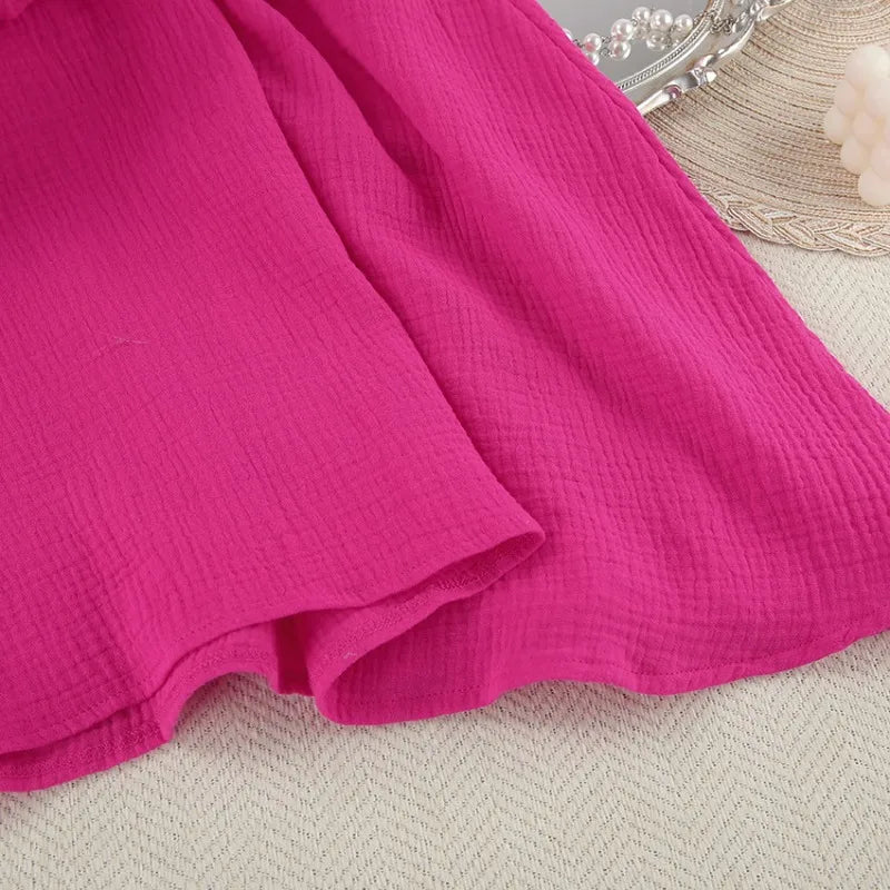 Robe Lina en mousseline de Coton & La douceur bohème intemporelle