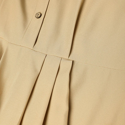 Robe Longue Fluide Boutonnée