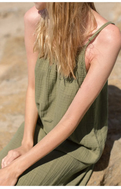 Robe Chloé en Mousseline de Coton
