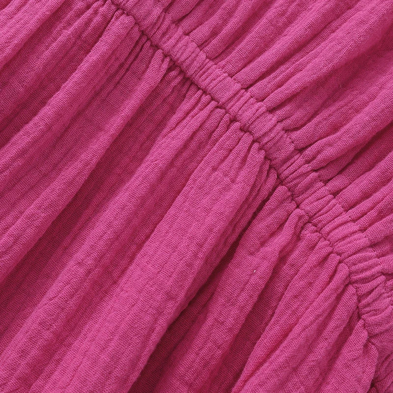 Robe Lina en mousseline de Coton & La douceur bohème intemporelle