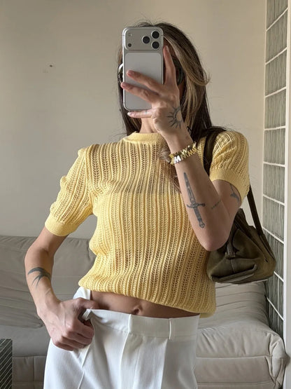 Pull Ambre & Douceur de Viscose