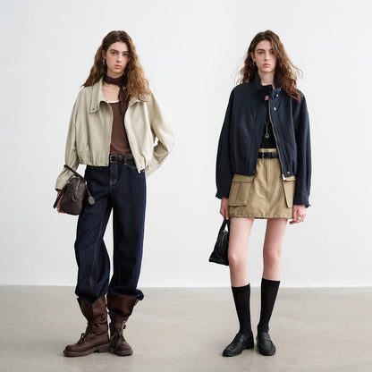 La Veste Courte en Coton Flammé⎮Chic Urbain