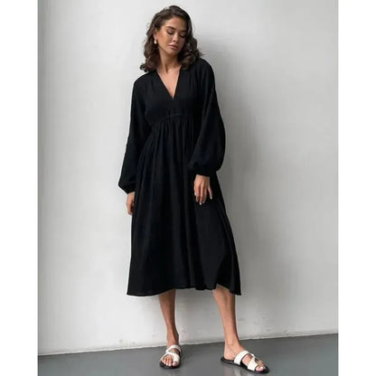 Robe Lina en mousseline de Coton & La douceur bohème intemporelle
