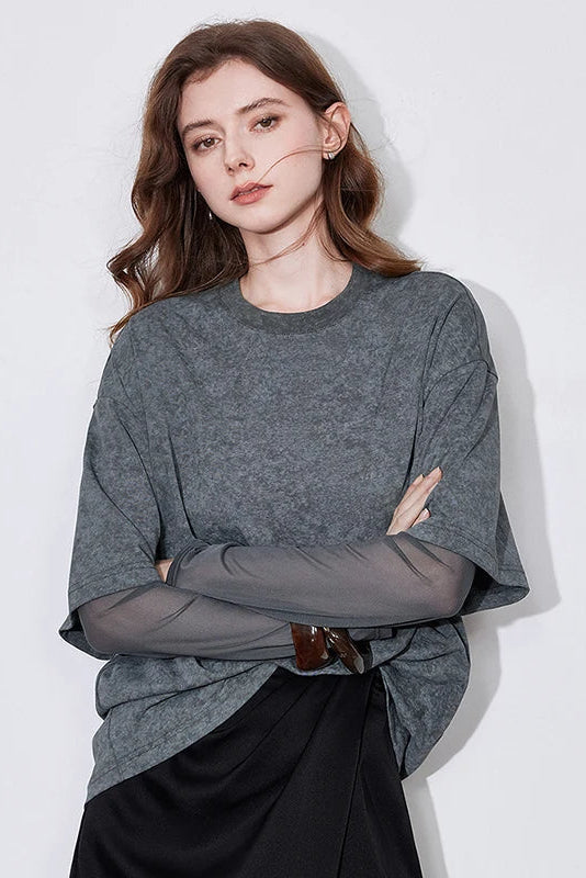 Le T-Shirt Faux Deux Pièces