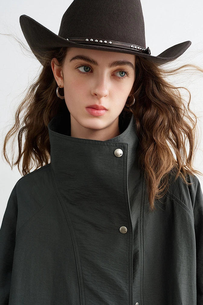 La Veste Légère Utilitaire & Texture Froissée