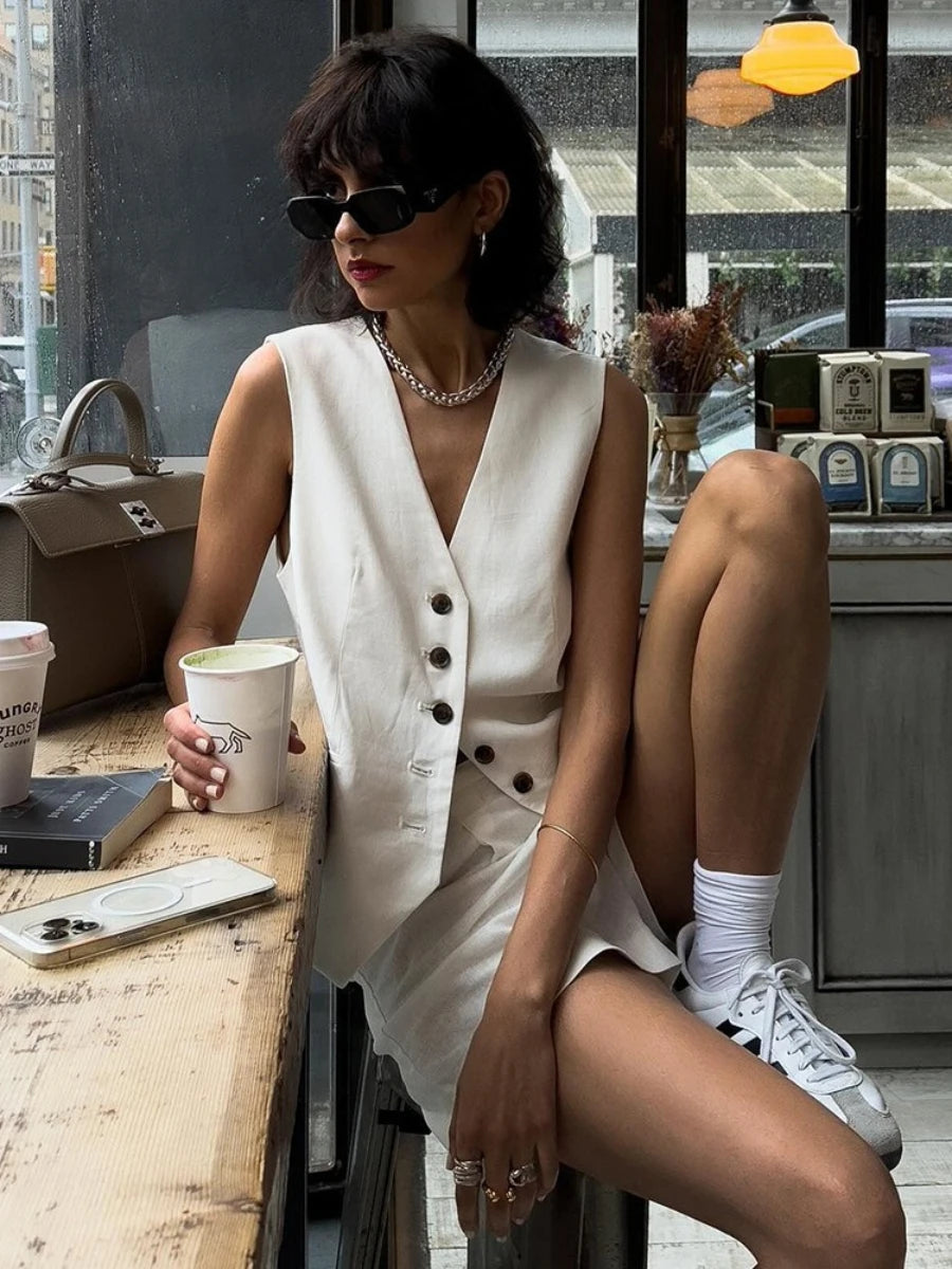 Ensemble Tailleur Romy & Pur Coton