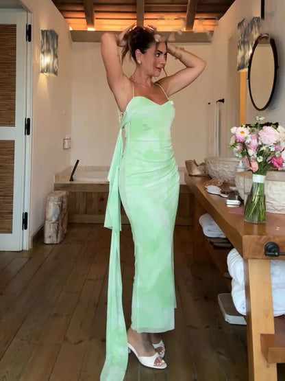 Robe Longue Léna & Vert Riviera