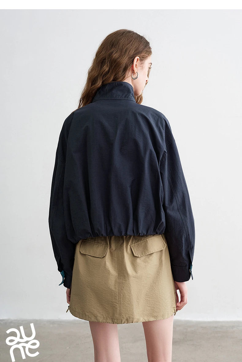 La Veste Courte en Coton Flammé⎮Chic Urbain